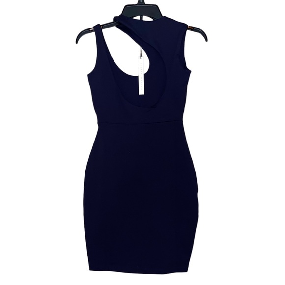 NWT Susana Monaco Extreme Cutout Dress in Midnight - Picture 4 of 9